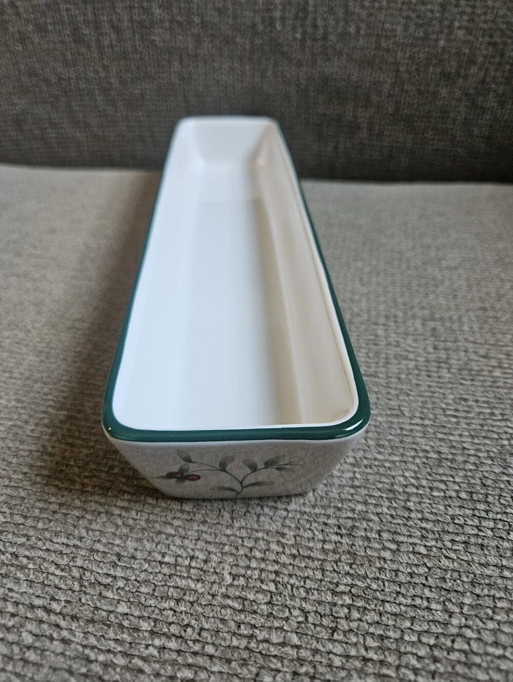 Pfaltzgraff Winterberry Modular Narrow Ceramic Tray